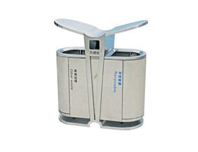 戶外分類果皮箱